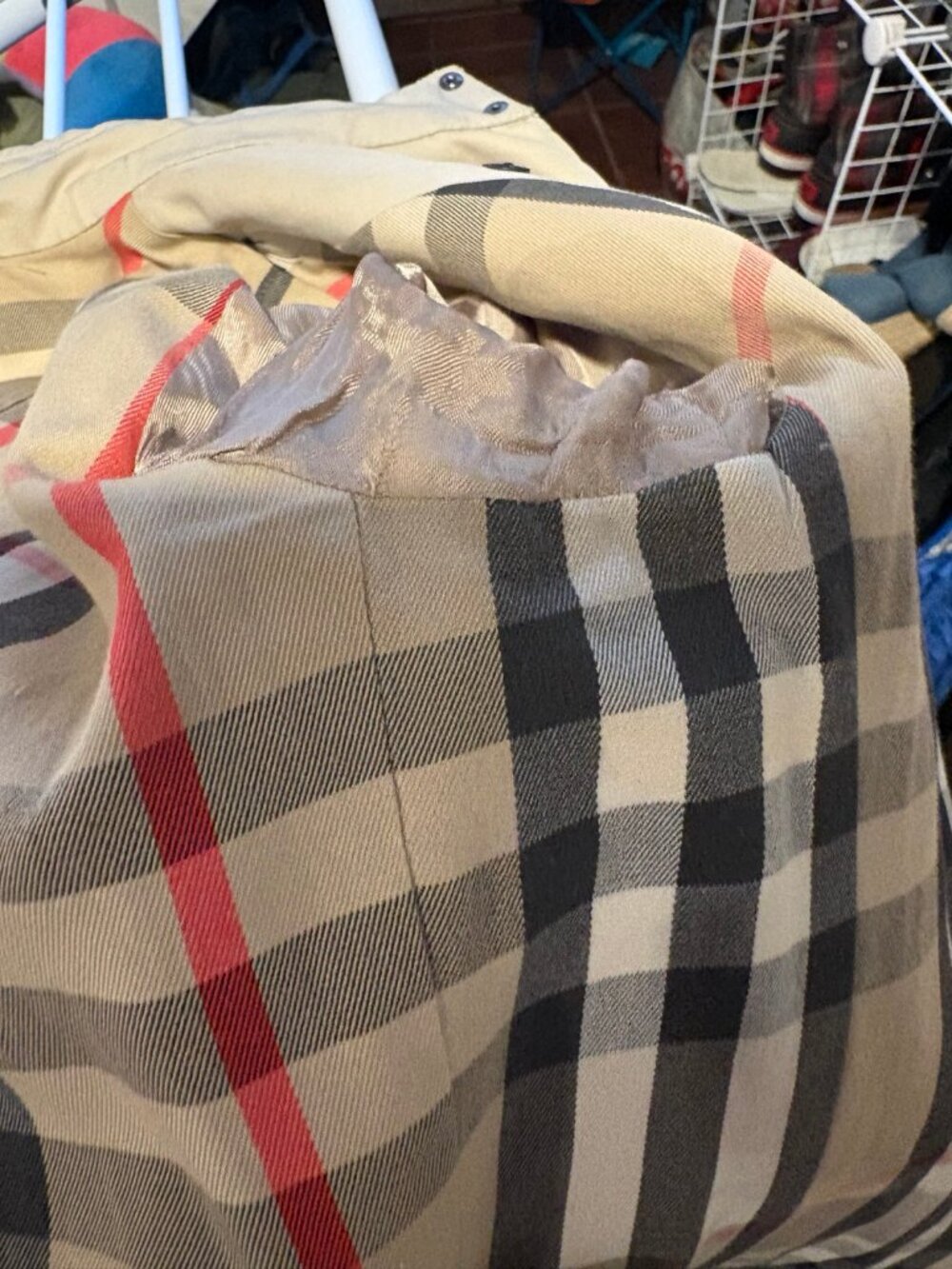 Burberry heritage Chelsea trench long stone US sz 6 - Picture 12 of 16